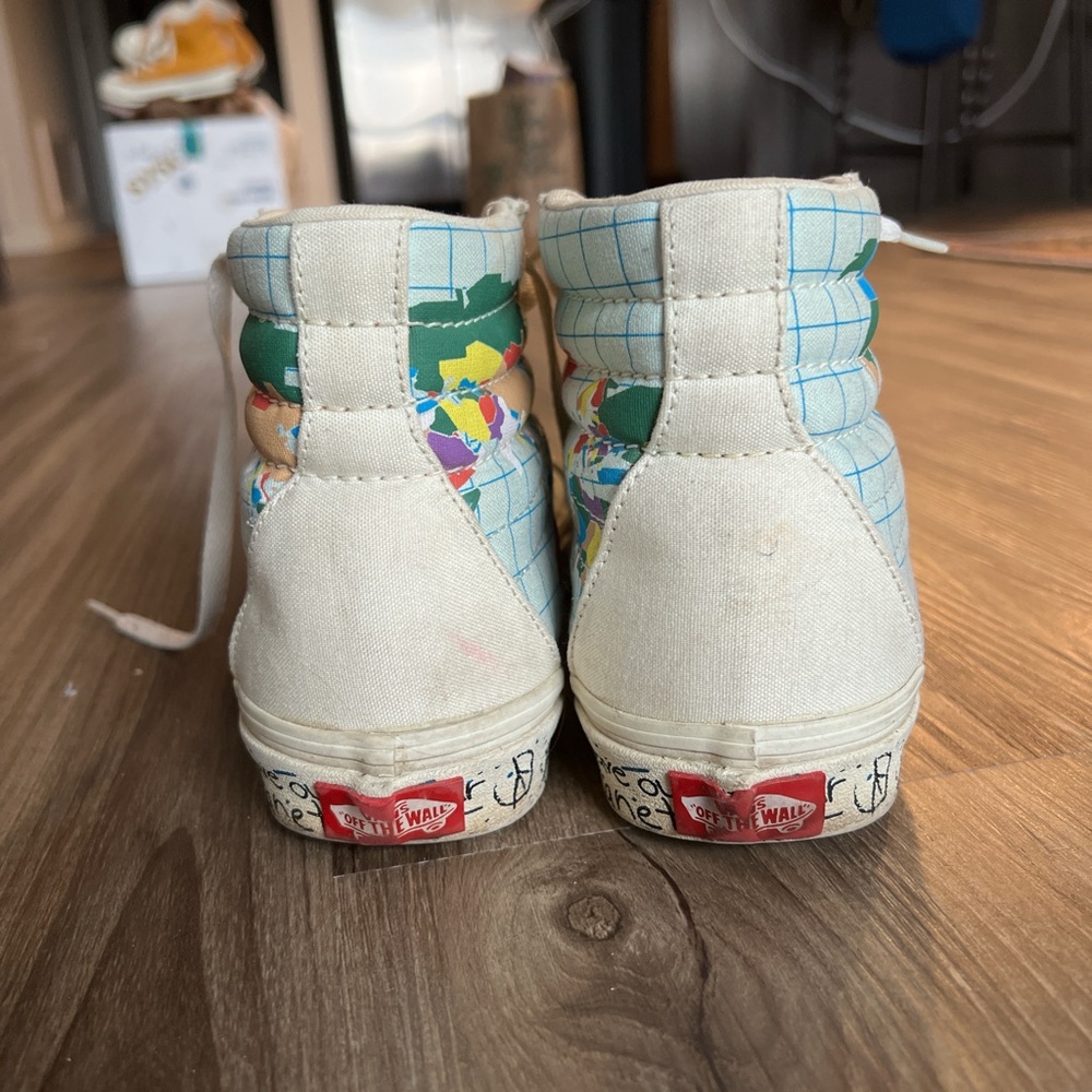 Save our Planet High Top Vans - Picture 3 of 6